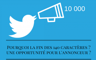 Twitter la fin des 140 caracteres