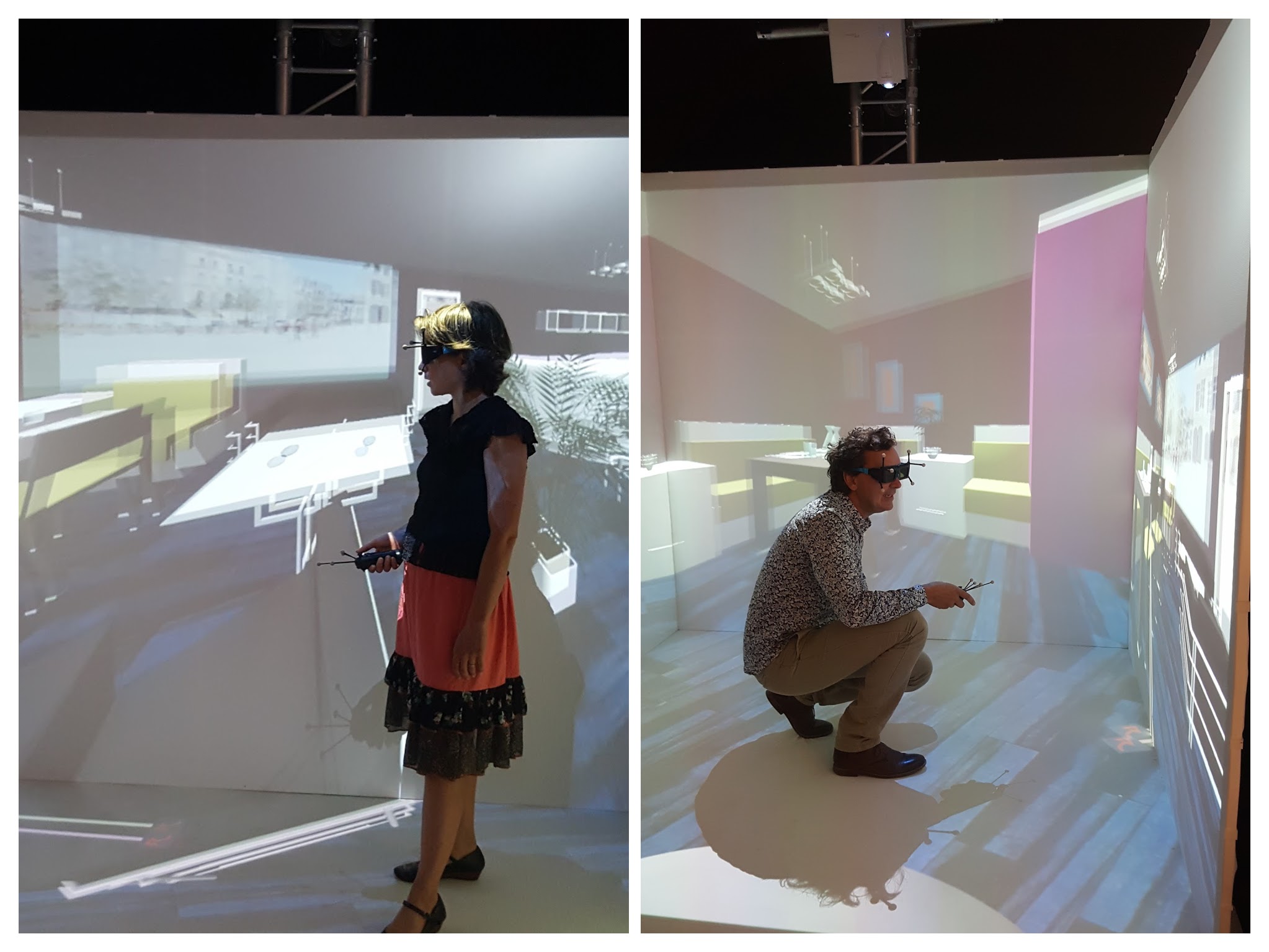 cube de réalité virtuelle