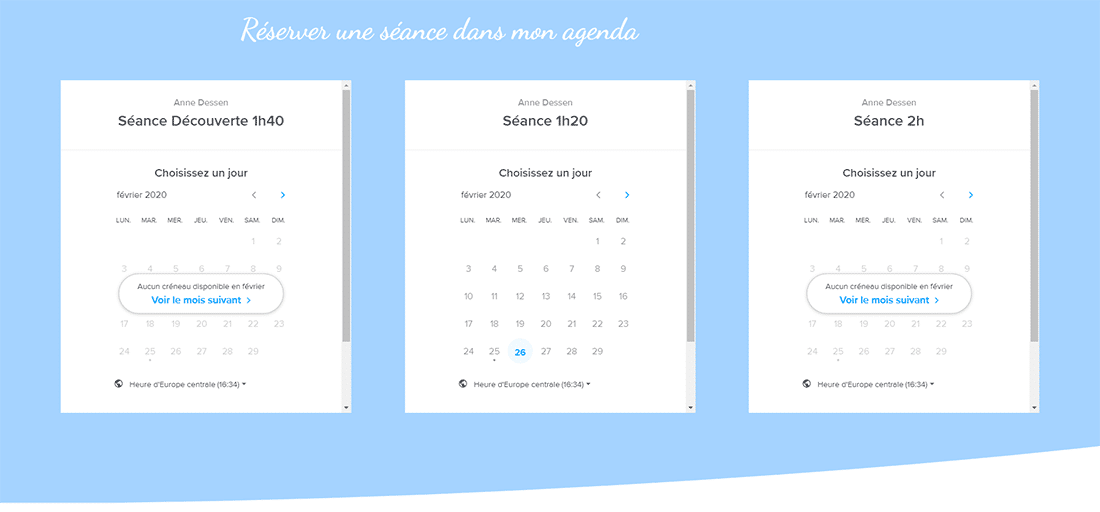 Planifier vos séances de sophro analyse Anne Dessen