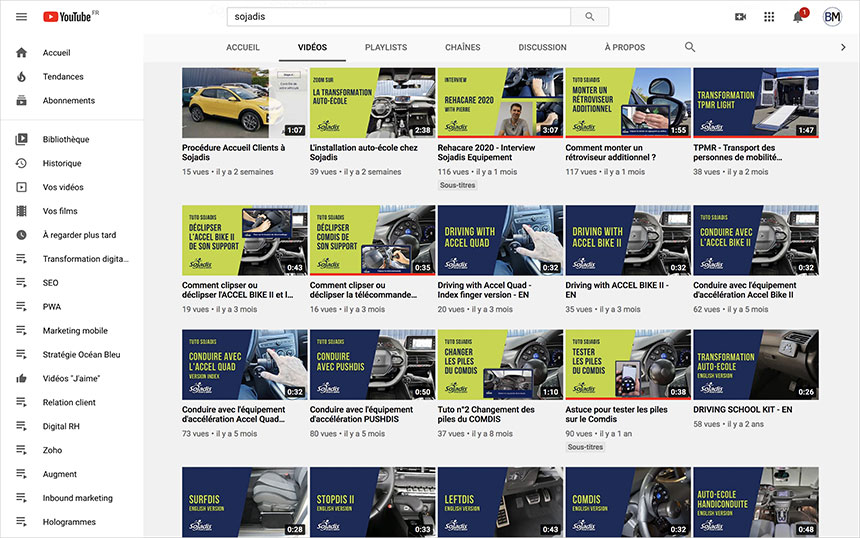 Création chaîne youtube Création chaîne youtube