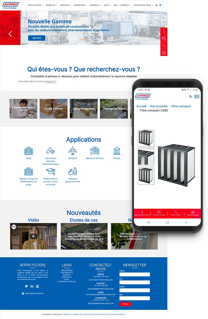 Création site web international Création site web international