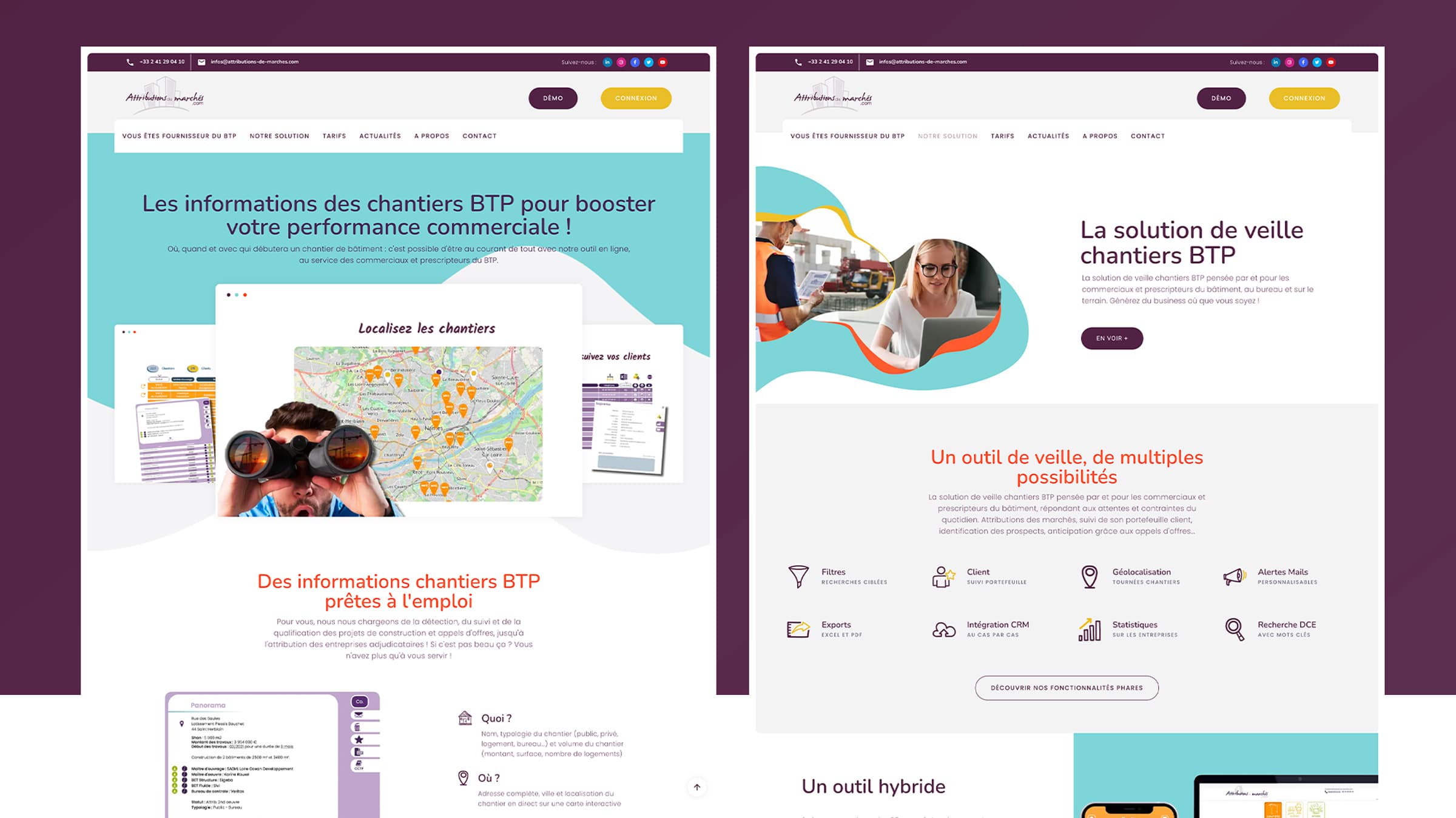 attributions de marchés