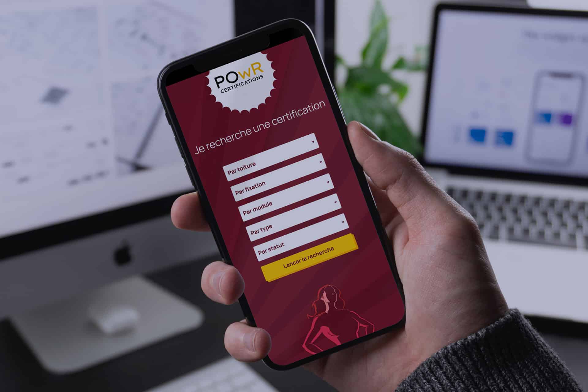 Création d’une application métier pour les professionnels du solaire