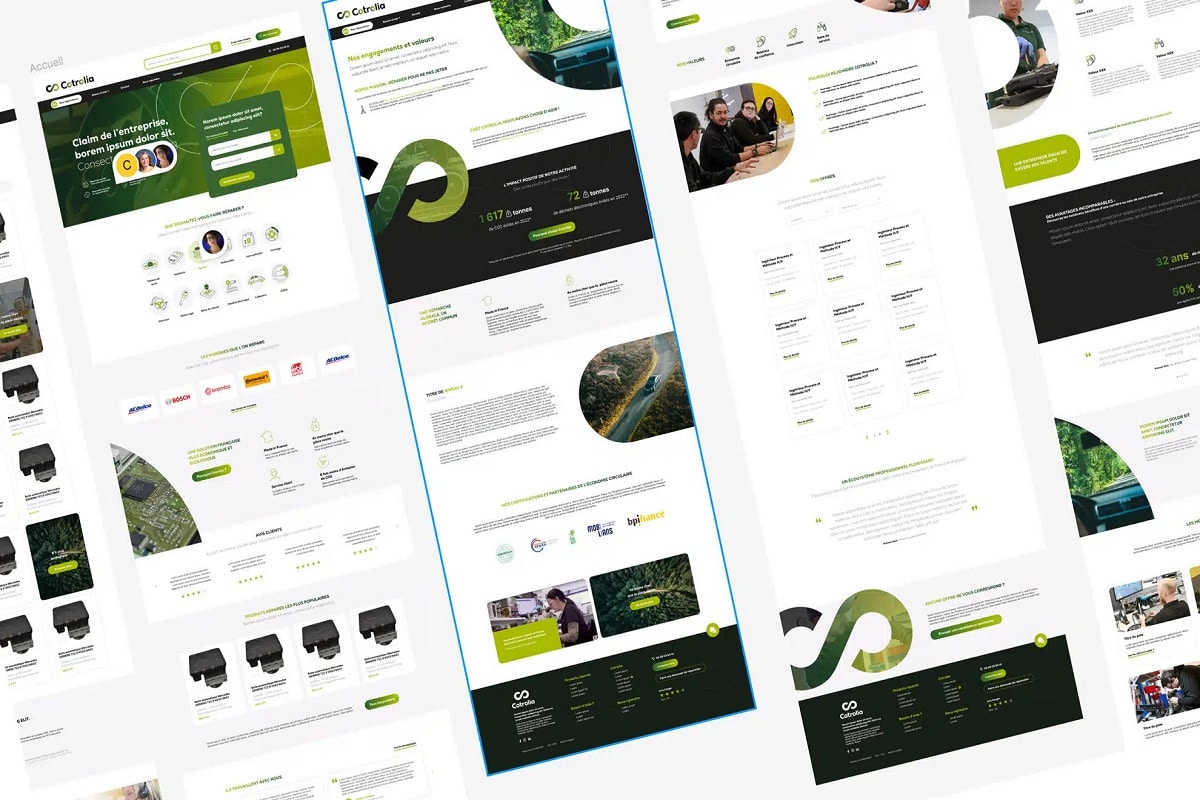 Refonte de site web Cotrolia