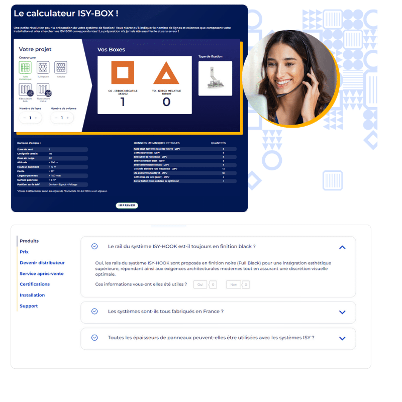 Développement sur mesure wordpress isy-pv